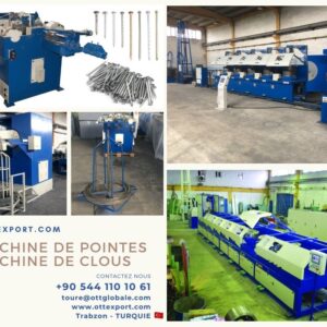 Machine a clous – machine de fabrication des clous pointes